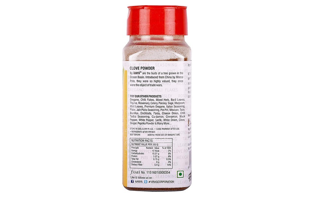 Aanya Gourmet Collection Clove Powder    Bottle  25 grams